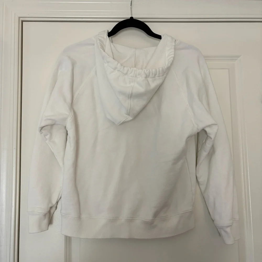 J.Crew Women’s White Long Sleeve Hoodie
